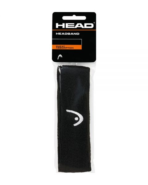 BANDA PARA LA CABEZA HEAD LOGO NEGRO