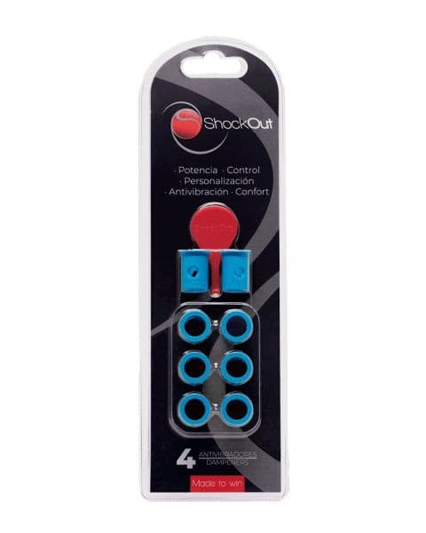 ANTIVIBRADOR SHOCKOUT AZUL - MegaPadelStore